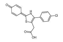 4-hydroxyfentiazac结构式
