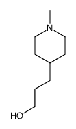 3-(1-甲基哌啶-4-基)-1-丙醇结构式