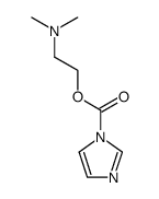 2-(dimethylamino)ethyl 1H-imidazole-1-carboxylate结构式