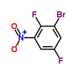 1-Bromo-2,5-difluoro-3-nitrobenzene Structure