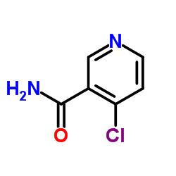 4-氯吡啶-3-羧胺结构式