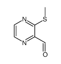 formyl-2 methylthio-3 pyrazine结构式