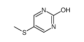 2(1H)-Pyrimidinone, 5-(methylthio)- (9CI) Structure