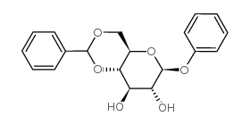 (-)-(4,6-O-亚苄基)苯基-β-D-吡喃葡萄糖苷图片