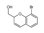 (8-bromo-2H-chromen-2-yl)methanol Structure