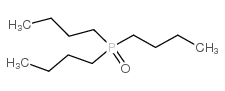 Tributylphosphine oxide structure