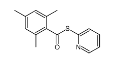 S-pyridin-2-yl 2,4,6-trimethylbenzenecarbothioate结构式