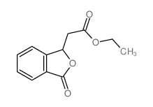 ethyl 2-(3-oxo-1H-isobenzofuran-1-yl)acetate结构式