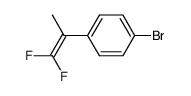 1-bromo-4-(1,1-difluoroprop-1-en-2-yl)benzene结构式