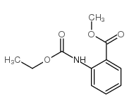 2-[(乙氧基羰基)氨基]苯甲酸甲酯结构式