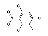 2,4,6-trichloro-3-nitro-toluene结构式