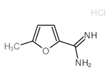 5-methyl-2-furancarboximidamide()结构式