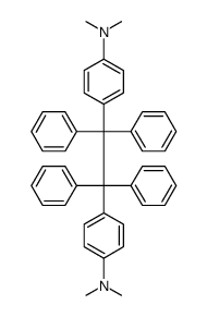 1,2-bis-(4-dimethylamino-phenyl)-1,1,2,2-tetraphenyl-ethane Structure