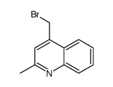 4-溴甲基-2-甲基喹啉结构式