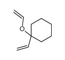 1-ethenoxy-1-ethenylcyclohexane结构式