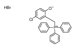 (5-chloro-2-hydroxyphenyl)methyl-triphenylphosphanium,bromide Structure