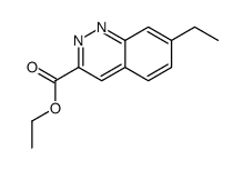 ethyl 7-ethylcinnoline-3-carboxylate结构式