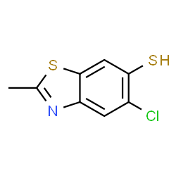 6-Benzothiazolethiol,5-chloro-2-methyl-(7CI) Structure