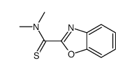 N,N-dimethyl-1,3-benzoxazole-2-carbothioamide结构式