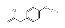 2-CHLORO-3-(4-METHOXYPHENYL)-1-PROPENE Structure