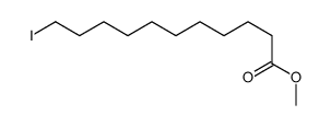 methyl 11-iodoundecanoate结构式