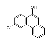 6-chlorophenanthren-9-ol结构式