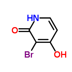2,4-二羟基-3-溴吡啶结构式