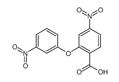4-nitro-2-(3-nitro-phenoxy)-benzoic acid Structure