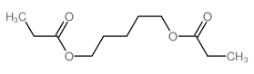 1,5-Pentanediol,1,5-dipropanoate结构式