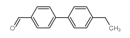 4-乙基联苯-4-羧醛结构式