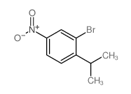 2-溴-1-异丙基-4-硝基苯结构式