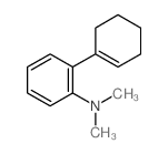 Benzenamine,2-(1-cyclohexen-1-yl)-N,N-dimethyl-结构式