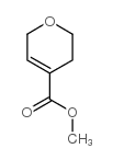 3,6-二氢-2H-吡喃-4-甲酸甲酯结构式