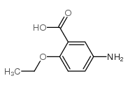 5-AMINO-2-ETHOXYBENZOIC ACID structure