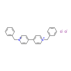 1,1'-DIBENZYL-4,4'-BIPYRIDINIUM DICHLORIDE Structure