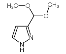 3-二甲氧基甲基-1H-吡唑结构式