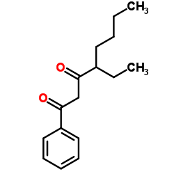 1-苯甲酰-2-壬酮结构式
