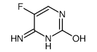 2-Pyrimidinol, 4-amino-5-fluoro- (9CI) Structure