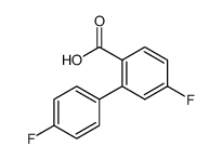4-fluoro-2-(4-fluorophenyl)benzoic acid Structure
