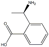 (R)-2-(1-氨基乙基)苯甲酸结构式