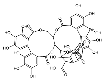 Vescalagin carboxylic acid结构式
