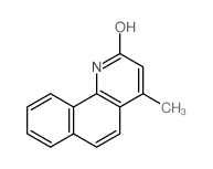 4-methyl-1H-benzo[h]quinolin-2-one Structure