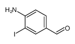 4-amino-3-iodobenzaldehyde Structure