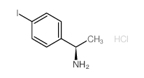 (R)-1-(4-碘苯基)乙胺盐酸盐结构式