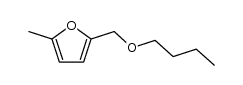 2-(butoxymethyl)-5-methylfuran结构式