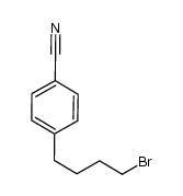 4-(4-bromobutyl)benzonitrile结构式