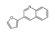 3-(furan-2-yl)quinoline Structure
