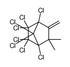 1,2,2,3,3,4,7,7-octachloro-5,5-dimethyl-6-methylidenebicyclo[2.2.1]heptane Structure