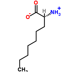 (S)-2-氨基壬酸结构式
