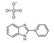 2-pyridin-1-ium-1-yl-1H-benzimidazole,perchlorate结构式